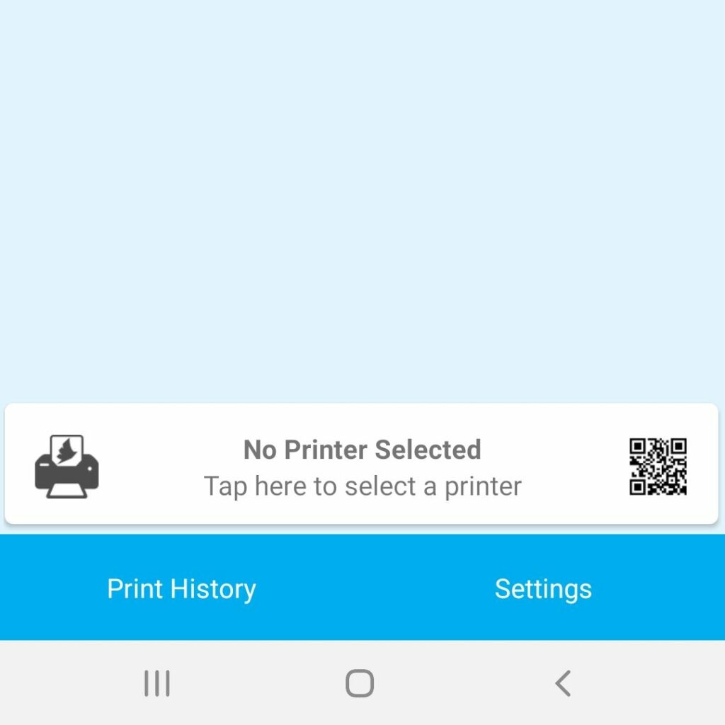 jcfpl printing by mobile app